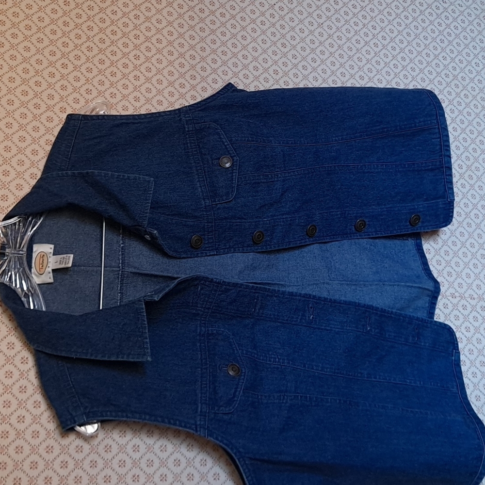 Denim vest